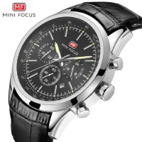 MINI FOCUS MF0116G Luminous Hands Waterproof Luxury Men Wristwatch | Ready to Ship - 1 Image