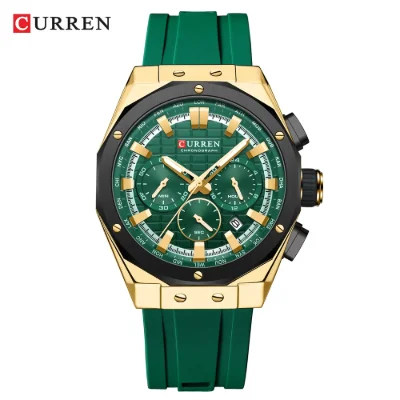 In Stock Bulk Wholesale CURREN 8464 Sport Chronograph Men Watch Dropshipping