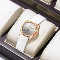 REWARD RD232267L Elegant Women's Silicone Strap Quartz Watch 30M Water Resistant - 5 Image